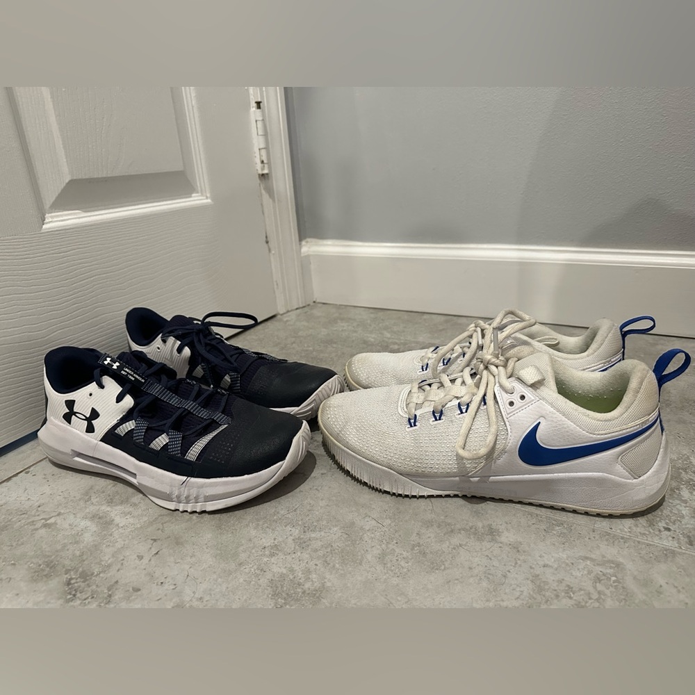 Nike & Under Armour Volleyball shoes each size 9
